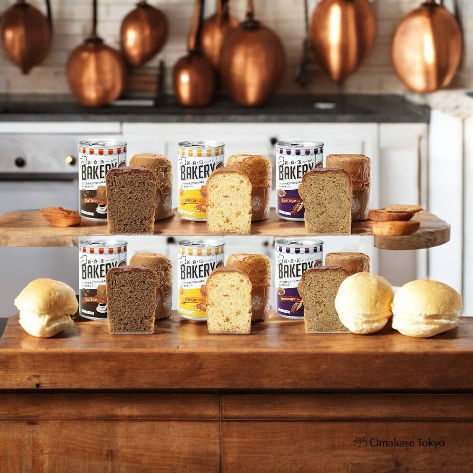 Get Shin Shoku Can Bakery Canned Bread Variety Pack Delivered