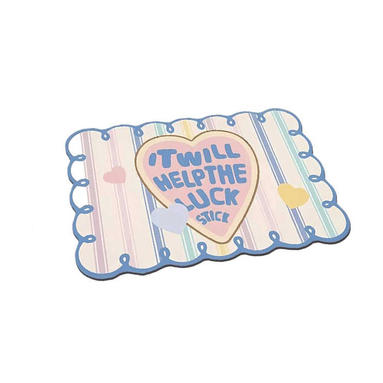 Cartoon Kitchen Draining Mat 40*50CM - Wathet 1 count