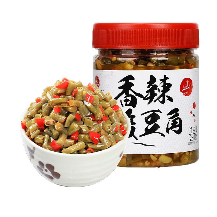 湘约四季香辣酸豆角280g*1瓶