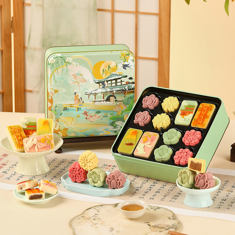 Mini Fruity Mooncake Assortment Gift Box 300 g