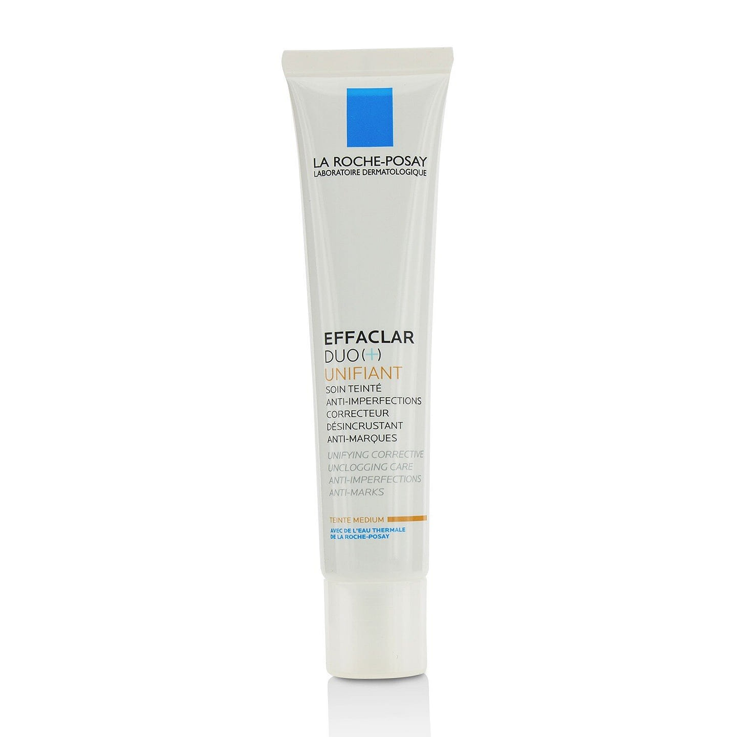 La Roche Posay Effaclar Duo (+) Unifiant Unifying Corrective Unclogging Care Anti-Imperfections Anti-Marks – Medium 40ml/1.35oz 40 ml