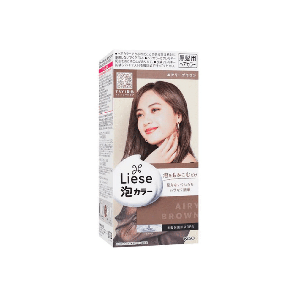 Kao Prettia Bubble Hair Dye, color code Airy Grege 1 count