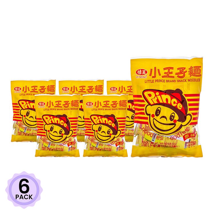 味王 小王子面 干脆面 原味 20小包 300 克*6 包