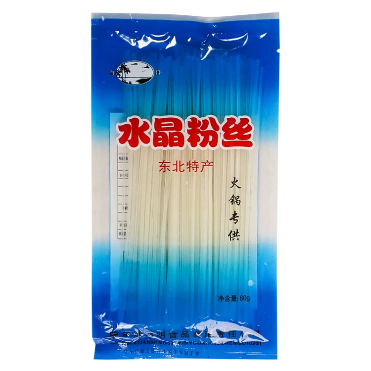 海港 水晶粉丝粉条火锅凉菜80g*1 80 克
