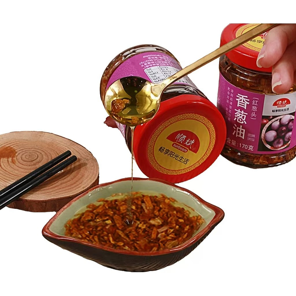 顺斌 潮汕特产香葱油 170g*1瓶 170 克