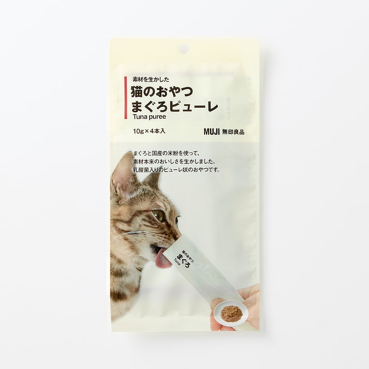 muji无印良品 金枪鱼泥猫条 10g*4条 1 份