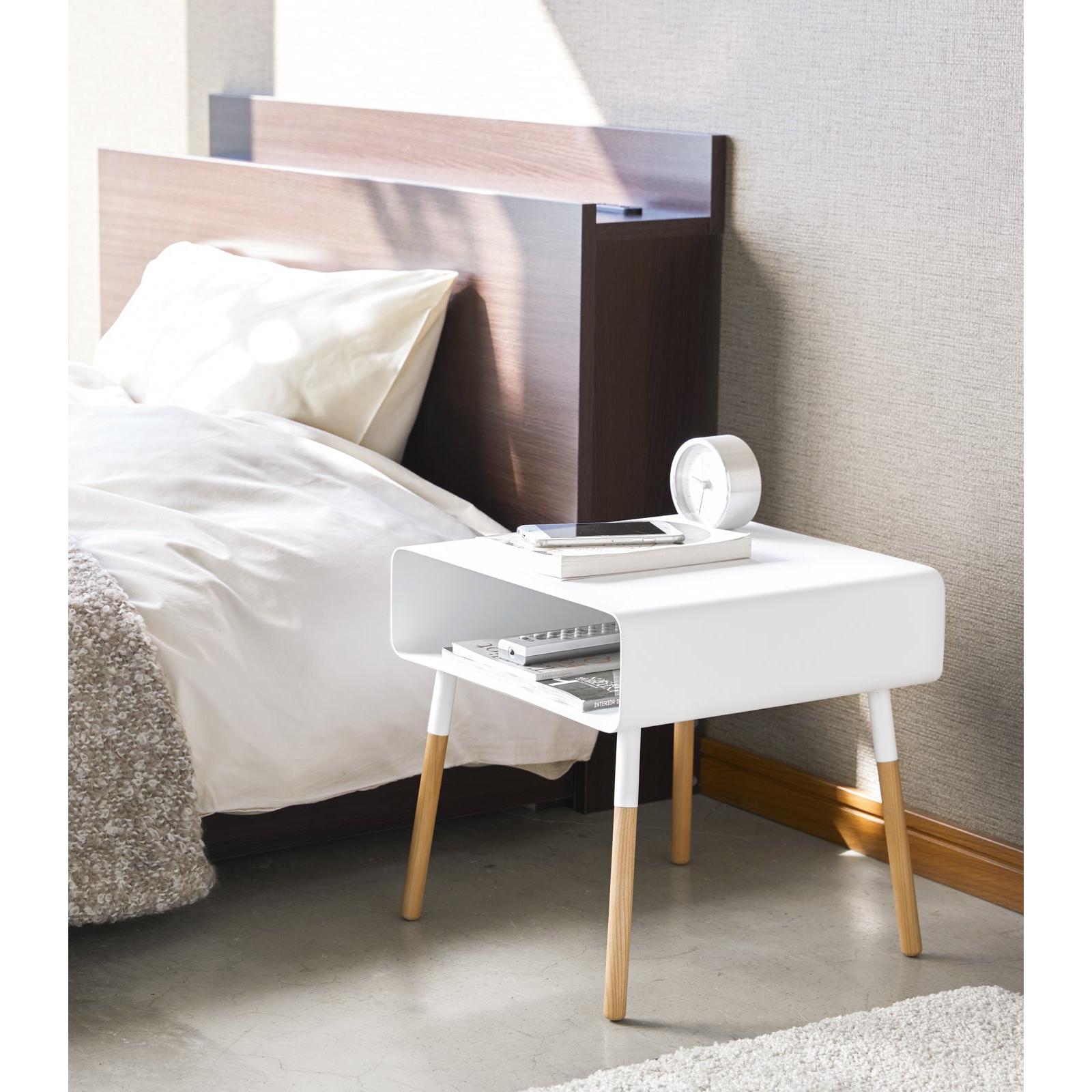 Storage Table - Steel + Wood Short / White 1 個