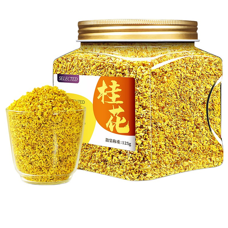 珍缘堂桂花干花茶125g*1盒