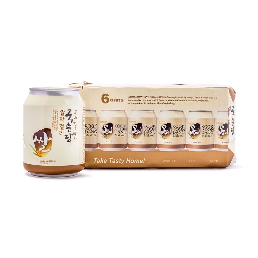 Kooksoondang Rice Makgeolli 240ml 6 can