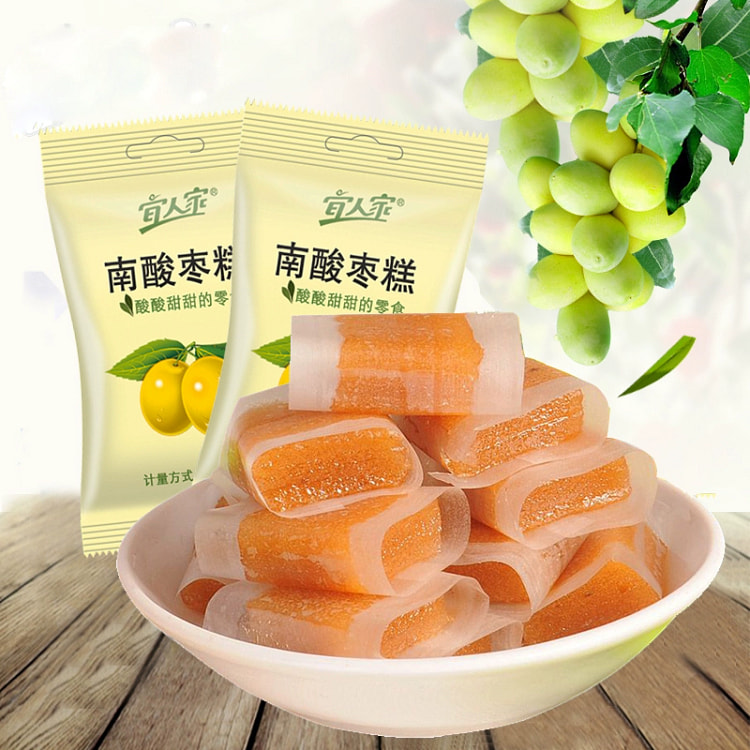 江西特产宜人家酸枣糕农家手工南酸枣糕枣片 200g30个左右
