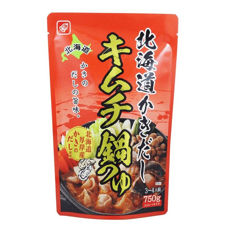 Hokkaido Oyster Stock Kimchi Hot Pot Soup Base 750 g