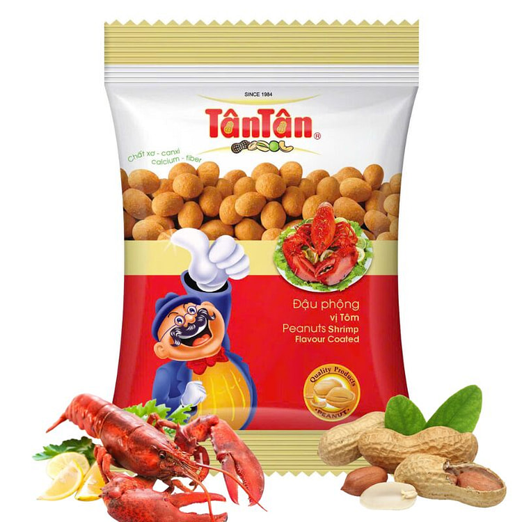 Tân Tân 虾味花生 咸香型 0.8oz