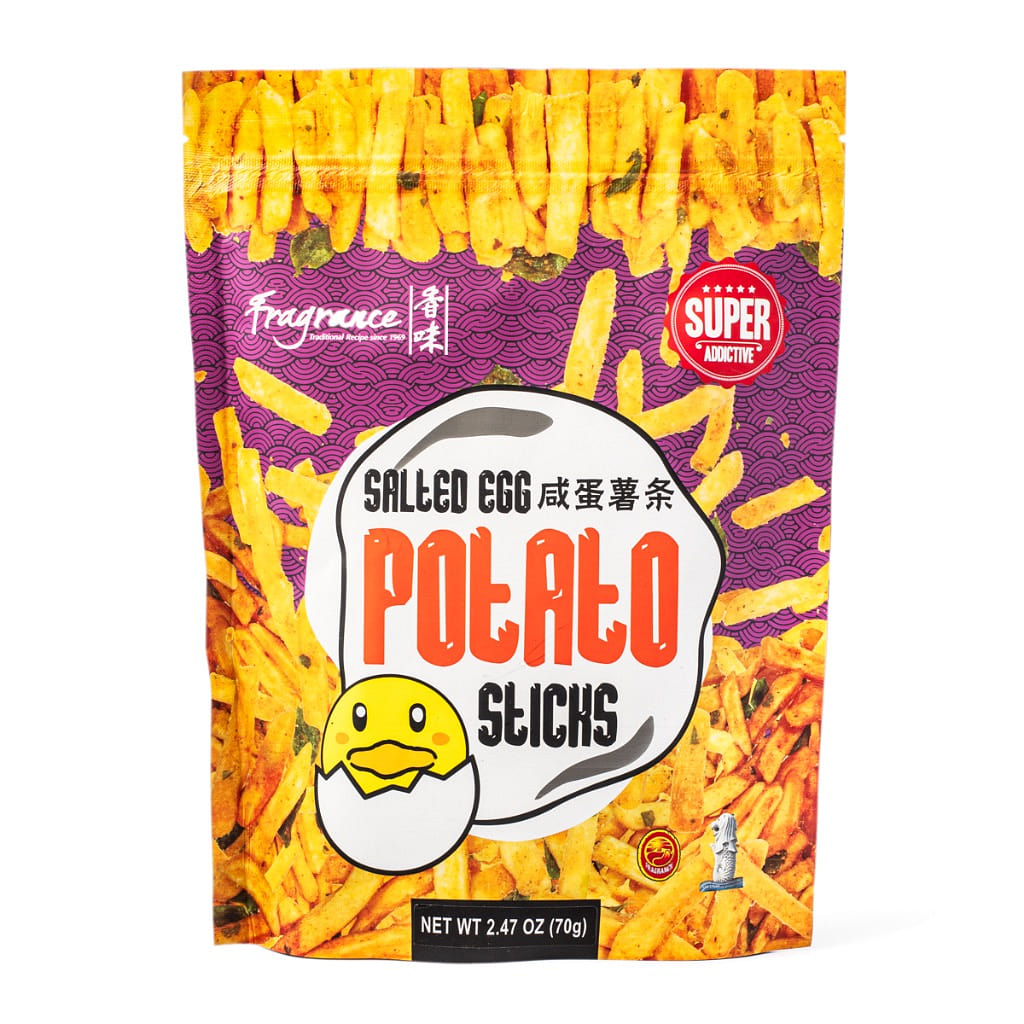 Fragrance Salted Egg Potato Sticks 70 g