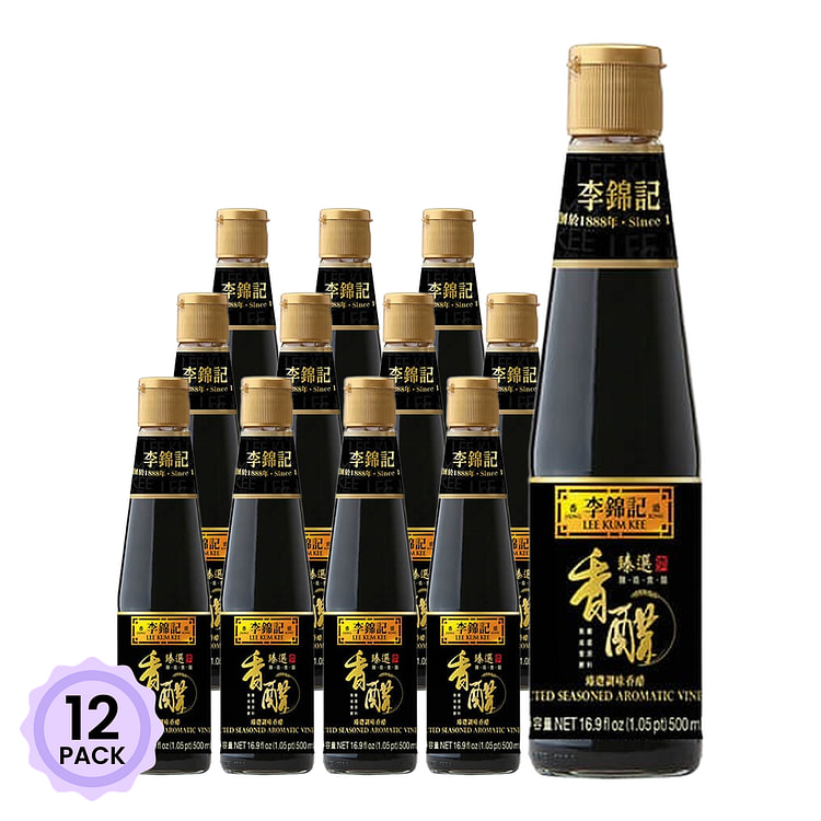 臻选调味香醋 16.9 盎司*12 包