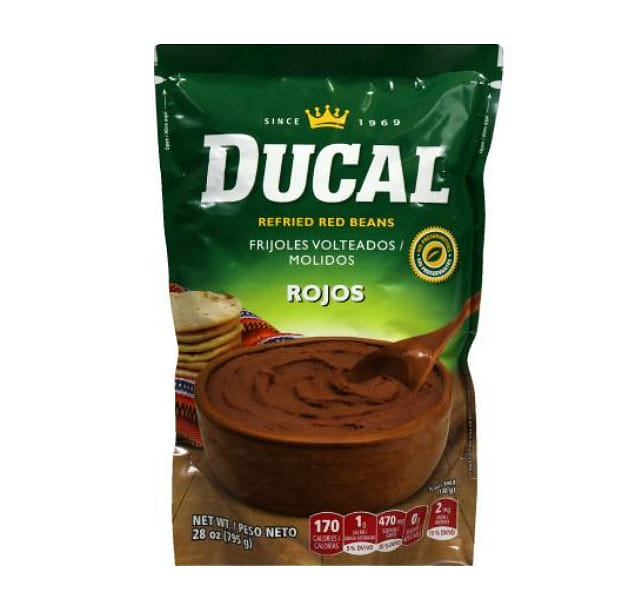 Ducal Frijoles volteados, refritos 28 onza(s)