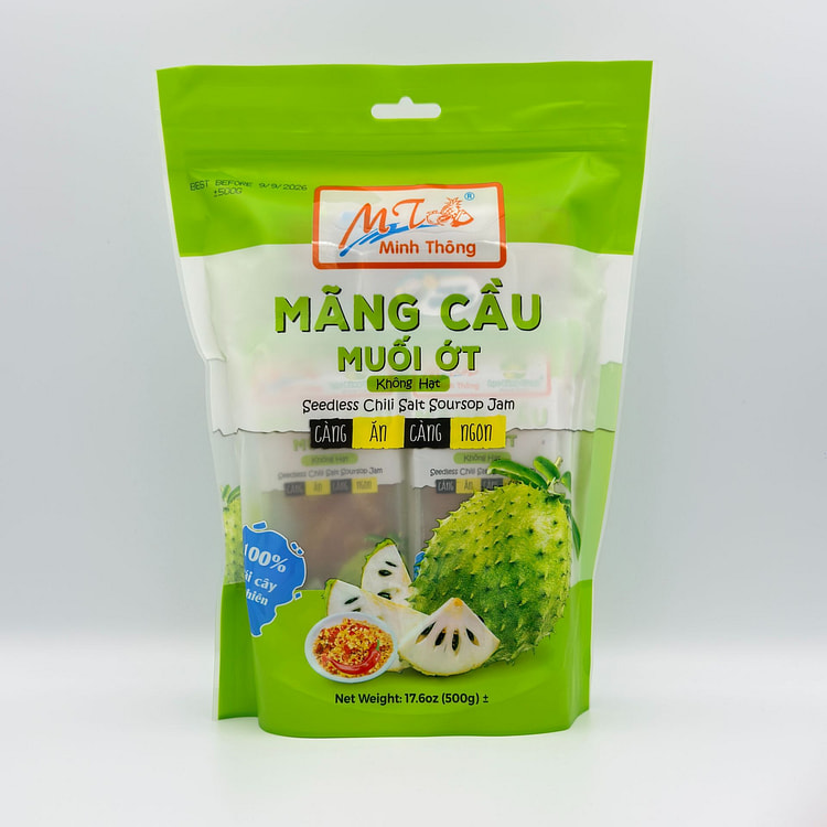 MT Seedless Chili Salt Soursop Jam 500 g