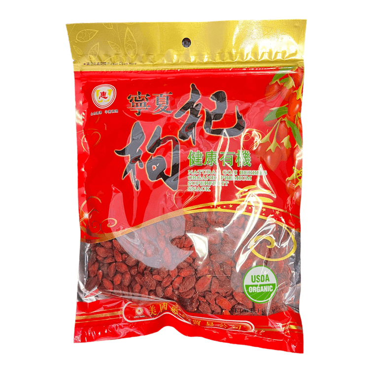 HMT Goji Berries Natural Unsulfured Dried – Nourishes the Liver and Brightens the Eyes Nourishing and Rejuvenating 400g 400 g