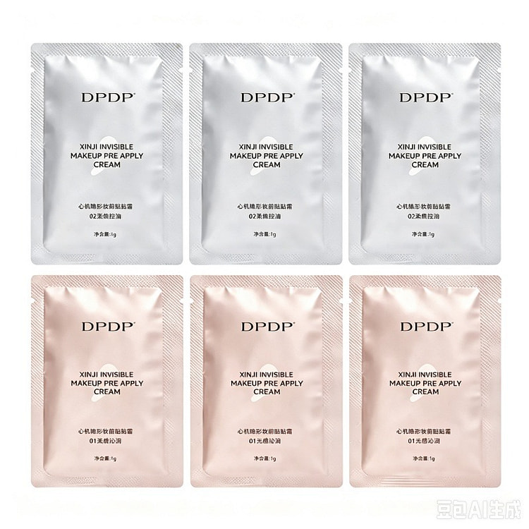 DPDP Invisible Makeup Primer Sample#01+#02 6 pack