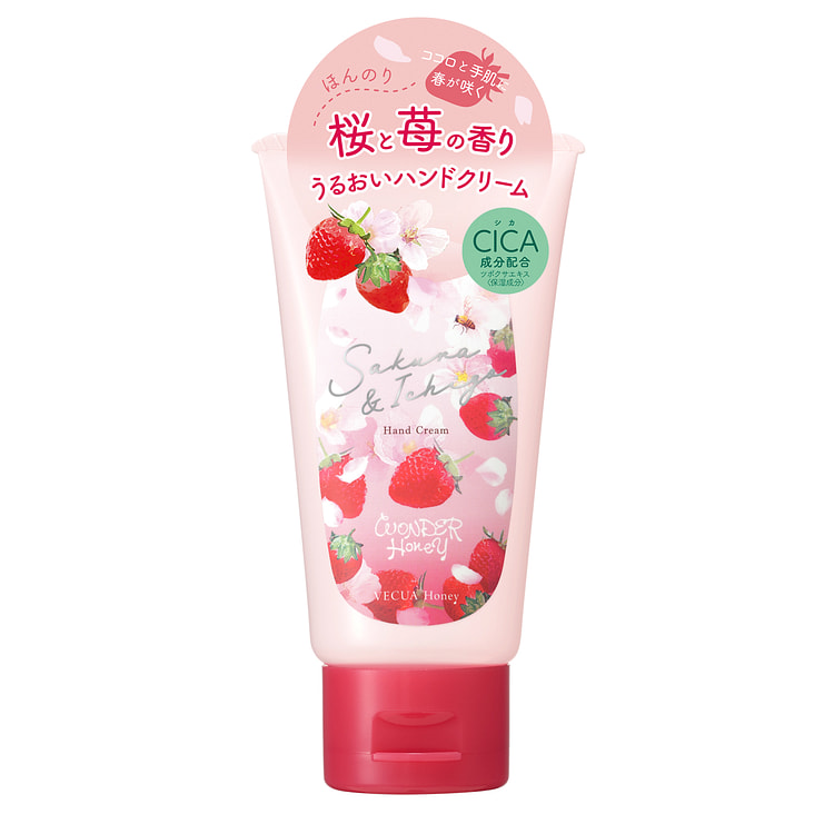 VECUA Honey 护手霜 50g 樱花野草莓