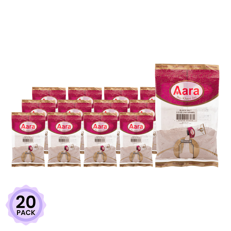 Aara 黑盐 100 克*20 包