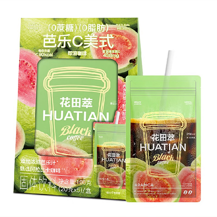 Huatiancui Guava C Americano Instant Coffee 100 g