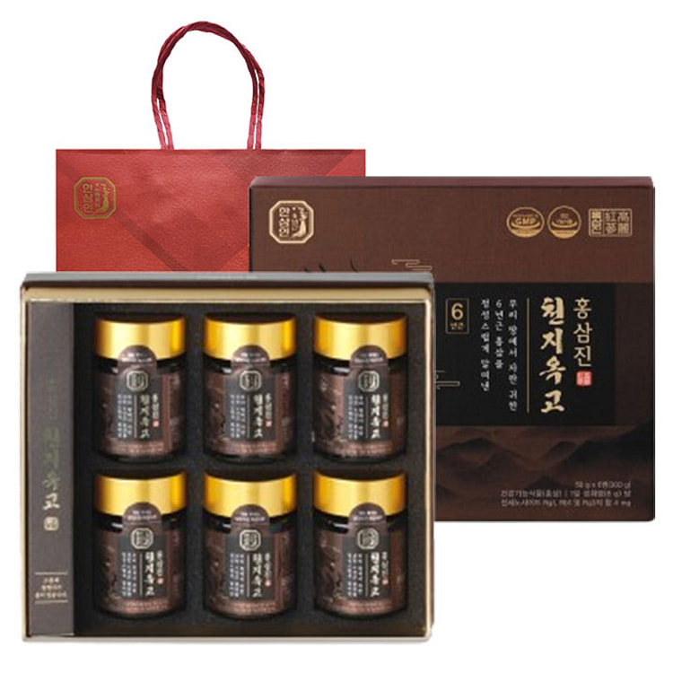 天池玉膏红参精华 (50克 x 6瓶)