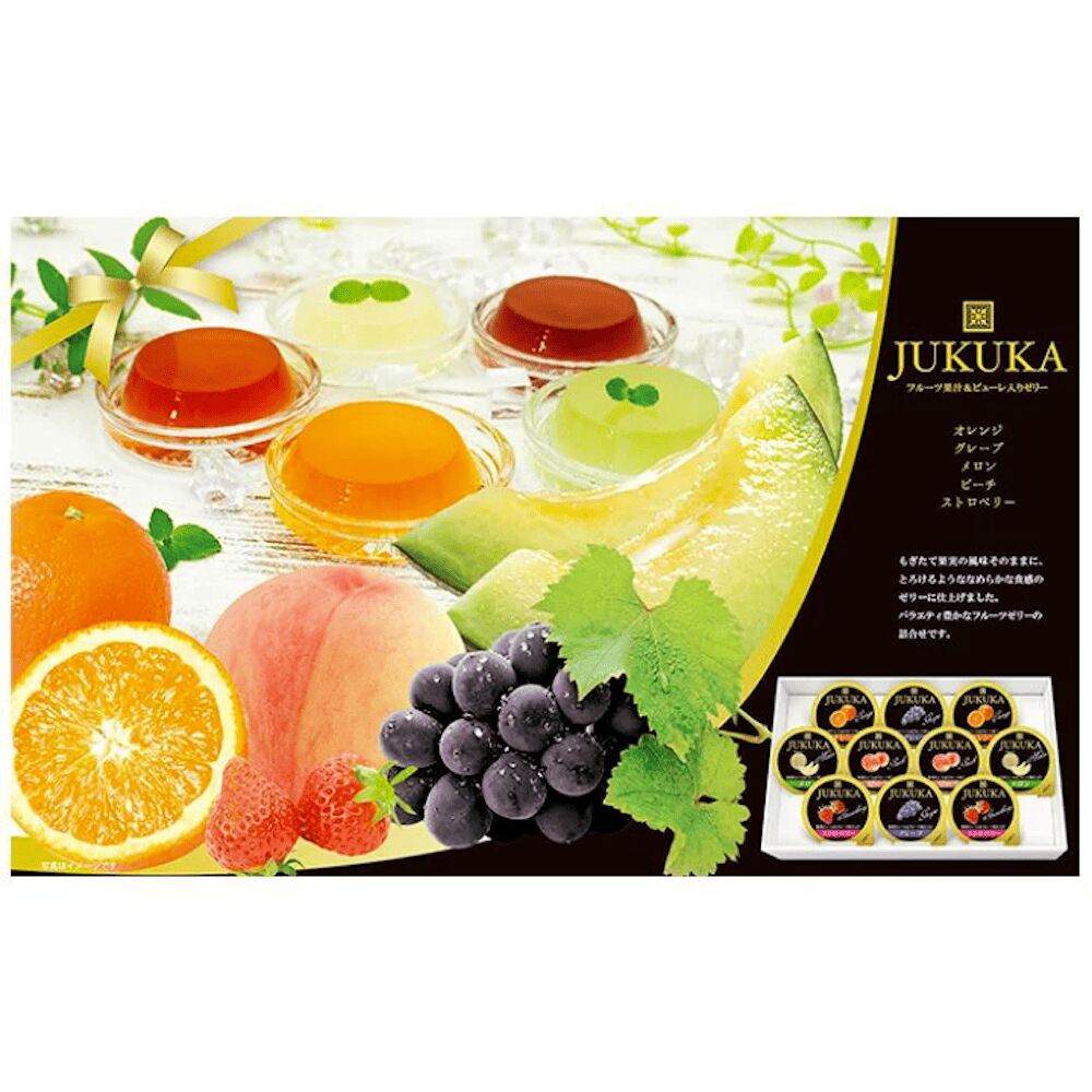 Get Kanazawa Kenroku Seika JUKUKA Ripe Fruit Jelly 1 box Delivered