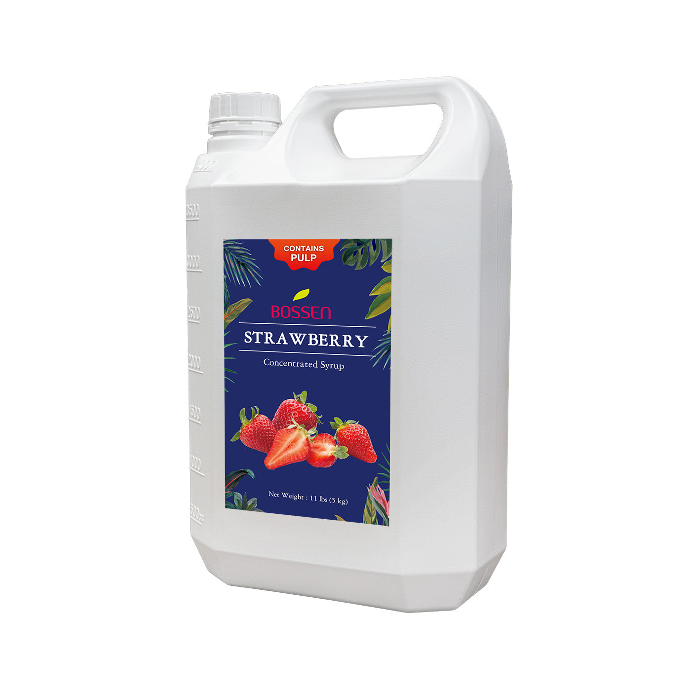 Get Bossen Strawberry Syrup - Pulp 11 lb Bottle Delivered | Weee! Asian ...