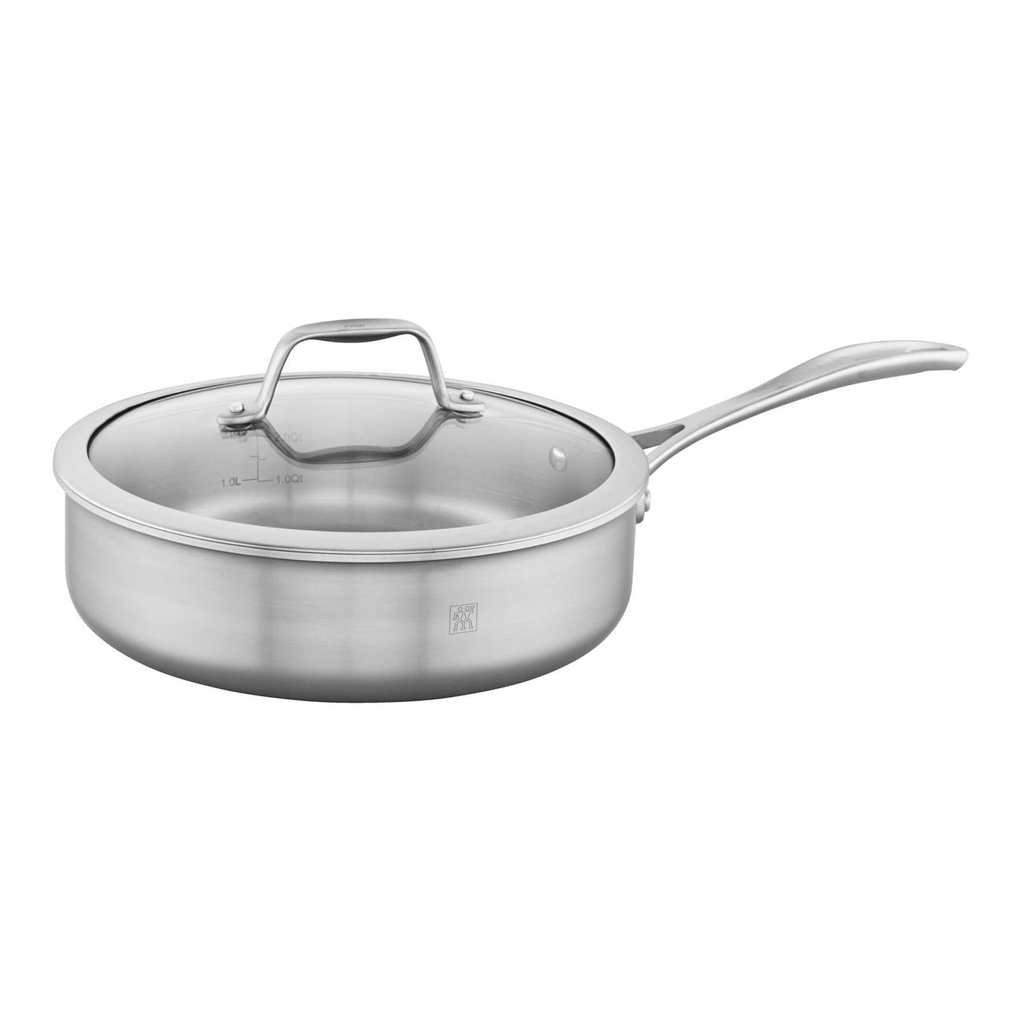 ZWILLING 3-Ply 3 qt, Stainless Steel, Saute Pan 1 each