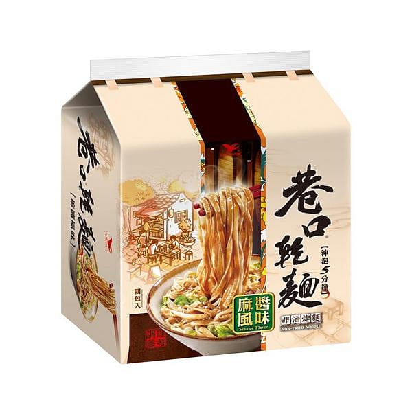 Taiwan Dried Sesame Noodle 4pcs 400 g