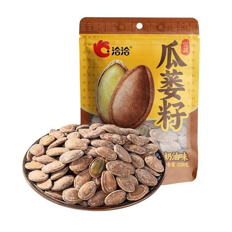 Qiaqia Cream Snake Gourd Seeds 258g 258 g