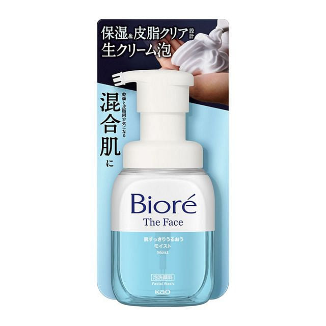 KAO Biore The Face Foam Cleanser Moist 200ml 1 each