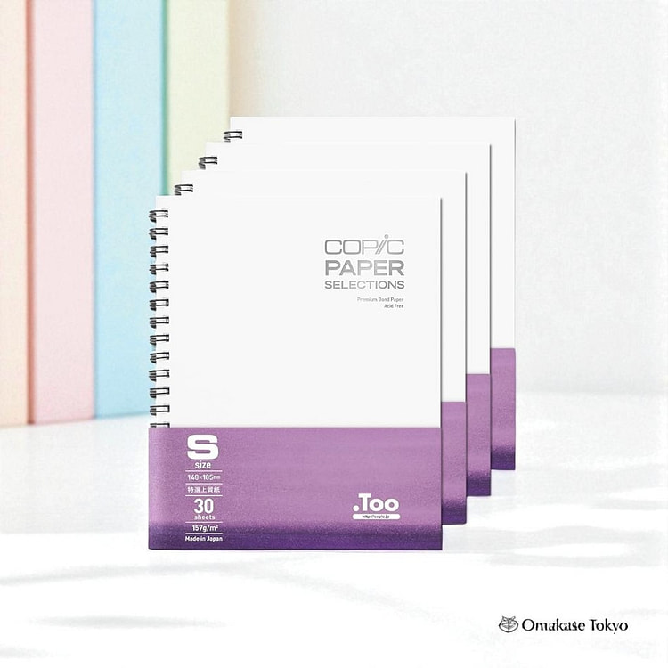 Copic Paper Selection Sketchbook Set of 4 628 g