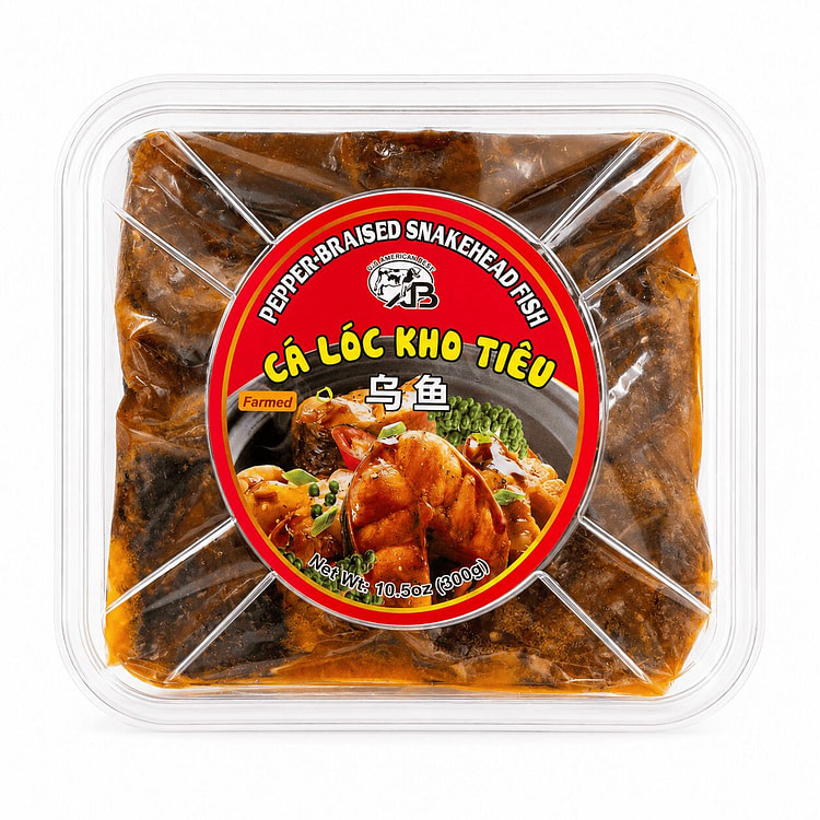 Cá Lóc Kho Tiêu 300 g