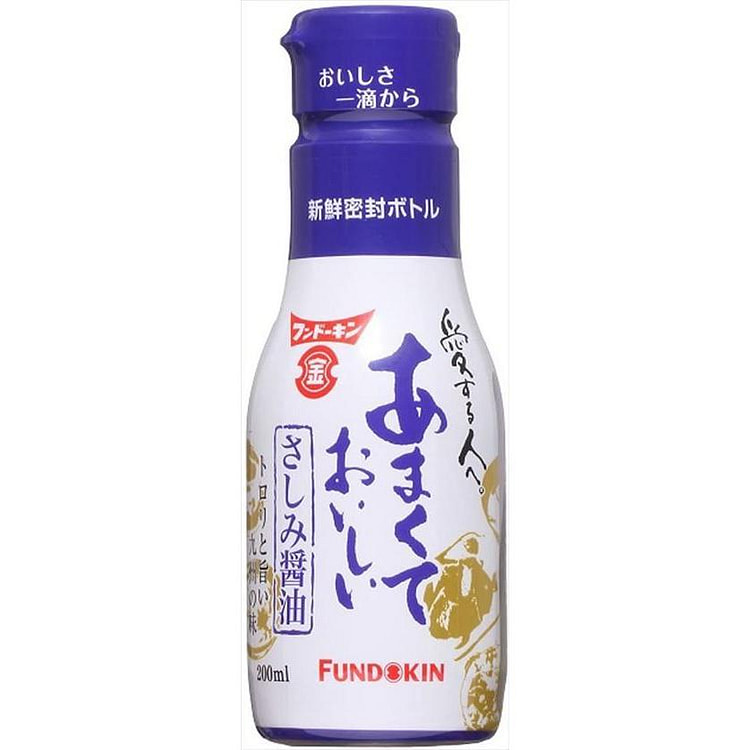 Fundokin Light Sashimi Soy Sauce 200ml 1 each