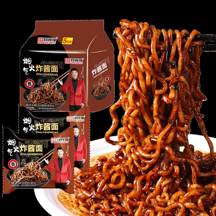 同碗福韩式炸酱面方便面116g*2 232 克