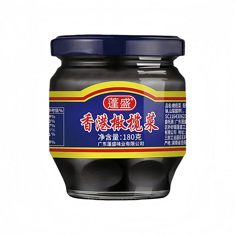 蓬盛 经典橄榄菜下饭菜腌制小菜 180g*1瓶 180 克