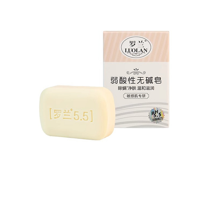 罗兰弱酸性除螨皂100g*1盒 1 盒