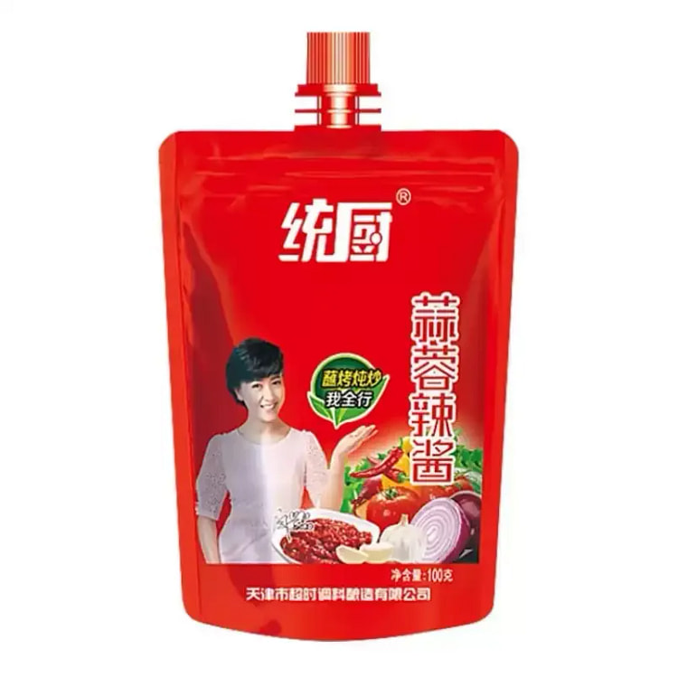 Tianjin Tongchu Garlic Hot Sauce 100g 100 g