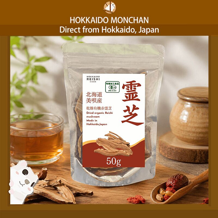 日本有机赤灵芝切片 50g 1 份