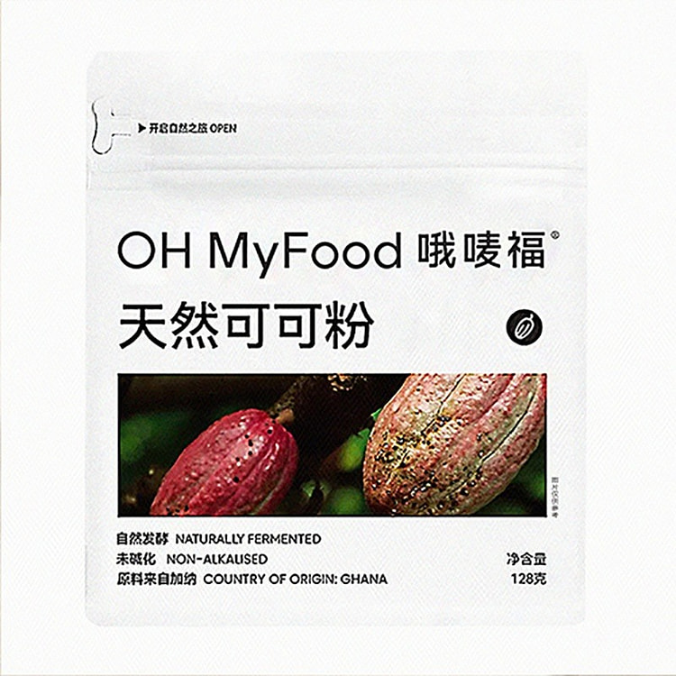 OH MyFood 天然可可粉 128 克