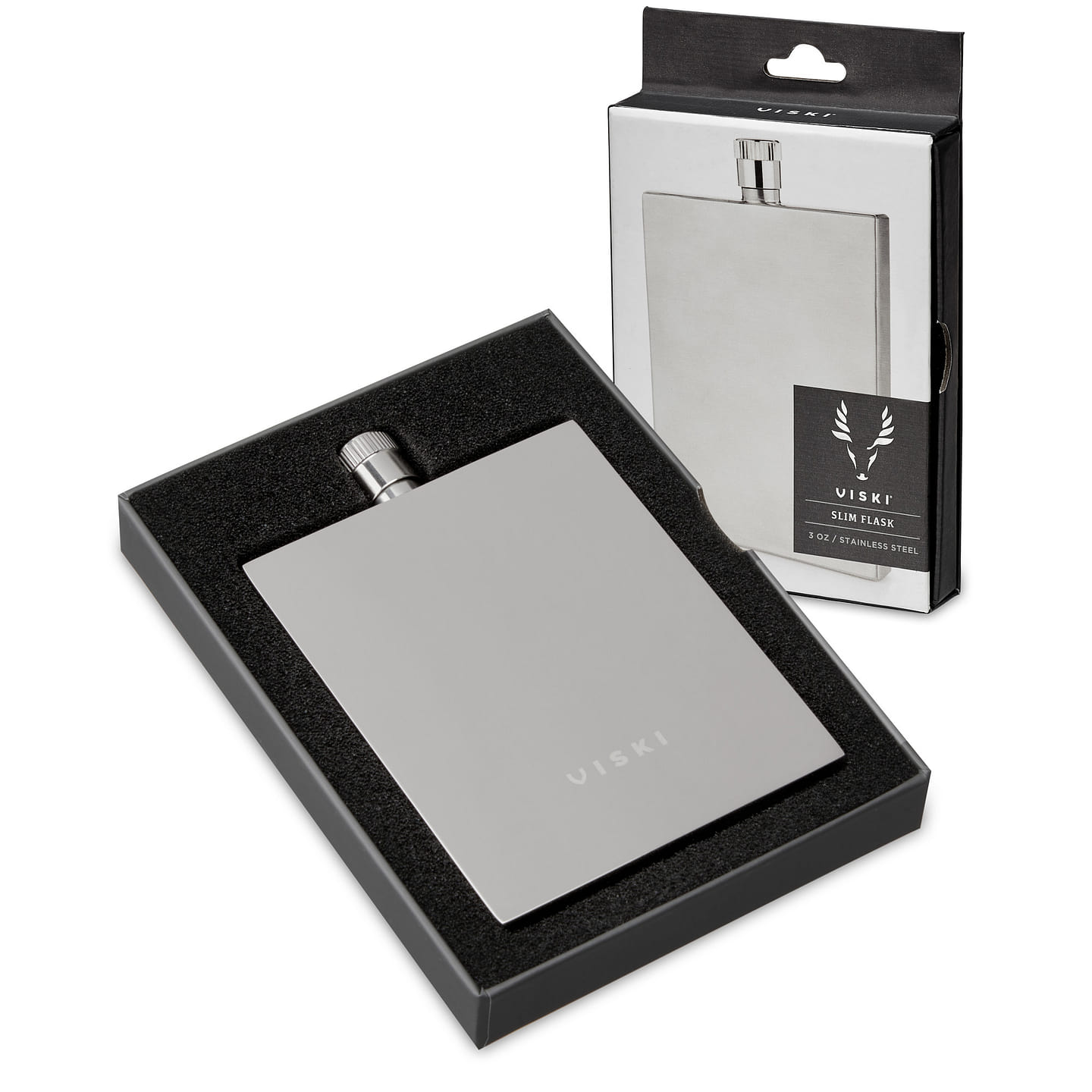 Stainless Steel Slim Flask by Viski® 1 each