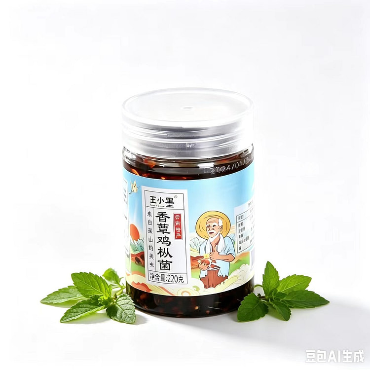 云南特产香蕈鸡枞菌220g*1瓶 220 克