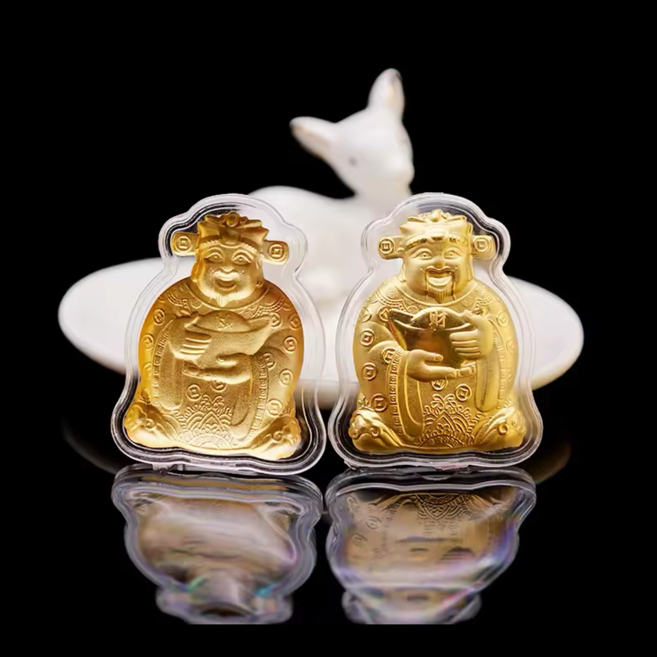 1 LIXI THAN TAI 24K GOLD 999 10 g