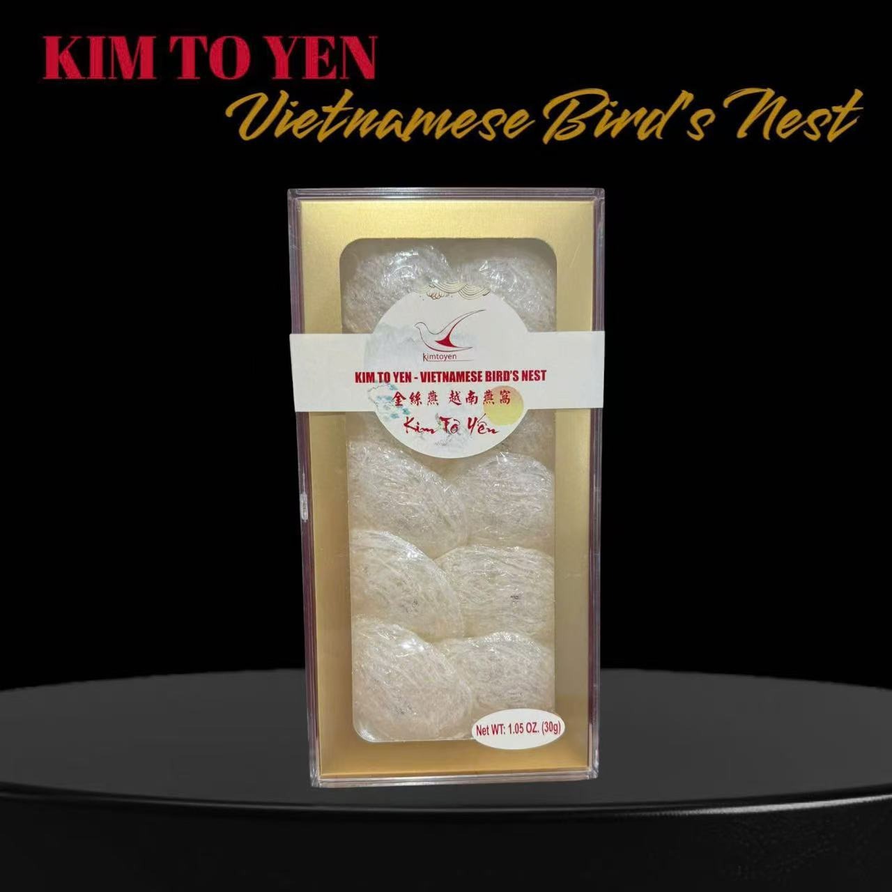 KIM TO YEN VIETNAMESE BIRDS NEST 3.0 30g 1 box