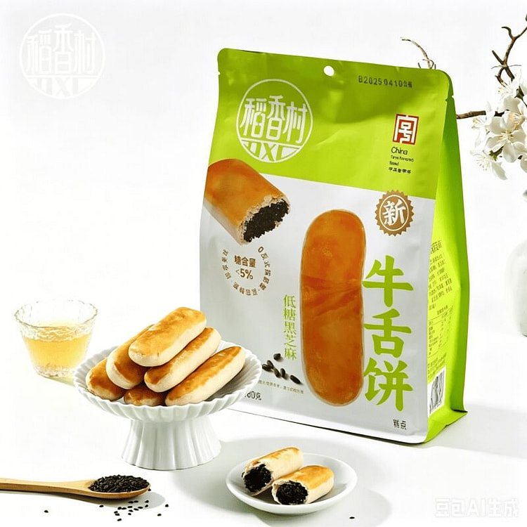 Beef tongue cake with saltand pepperflavor180g*bag 180 g