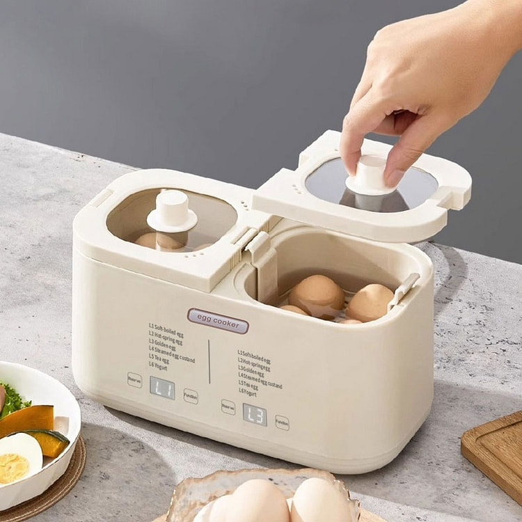Dual Griddle Egg Cooker Breakfast Maker 110v