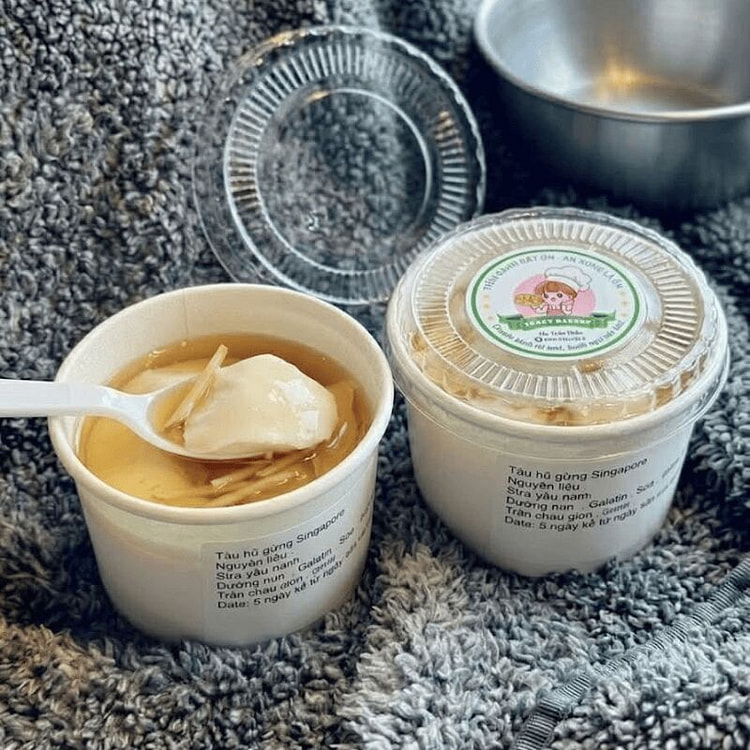 Ginger Syrup Tofu Pudding 2pcs 1 each