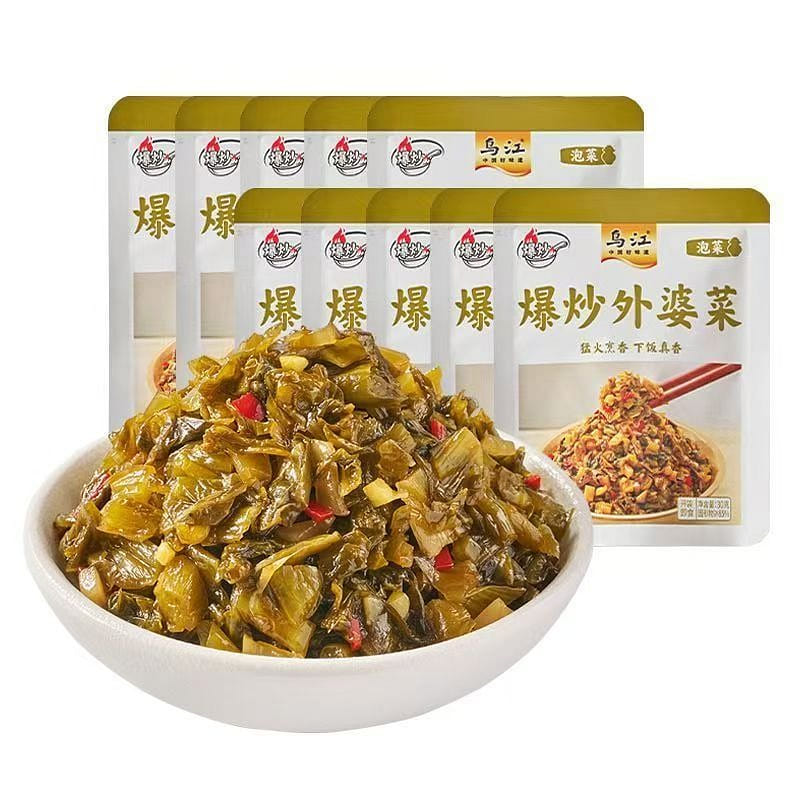 Stir-fried pickled mustard with grandma's vegetabl 30 g*4 pack