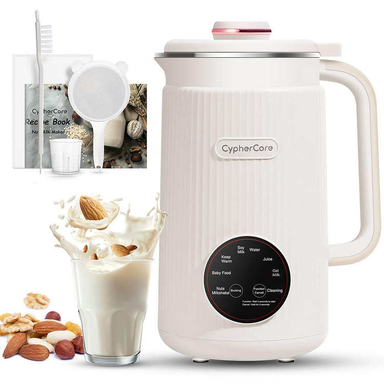 Nut Milk Maker Machine, 8-in-1 40oz Soy Milk Maker 1 each